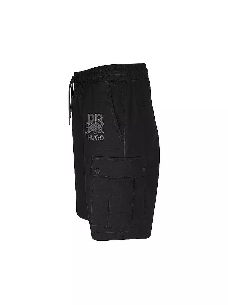 HUGO | Shorts HUGO x RB | schwarz