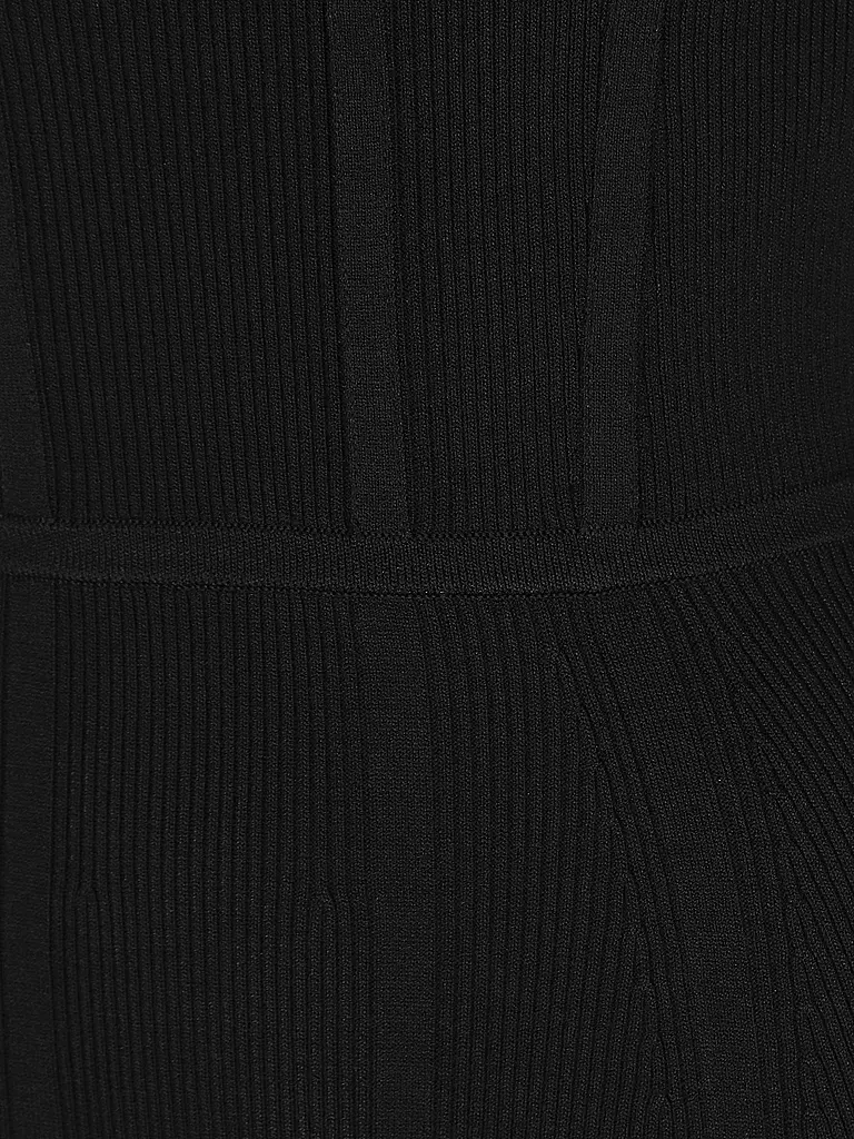 HUGO | Strickkleid SORESETY | schwarz