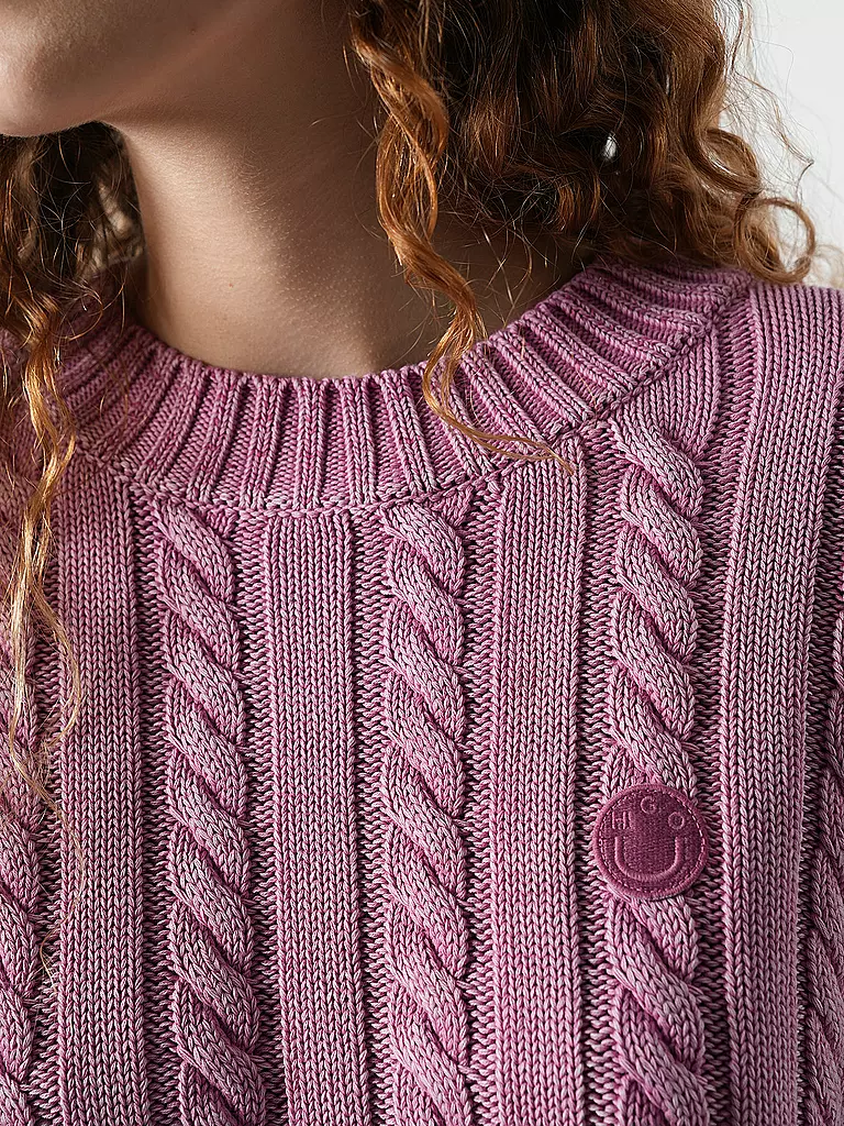 HUGO | Strickpullover | rosa