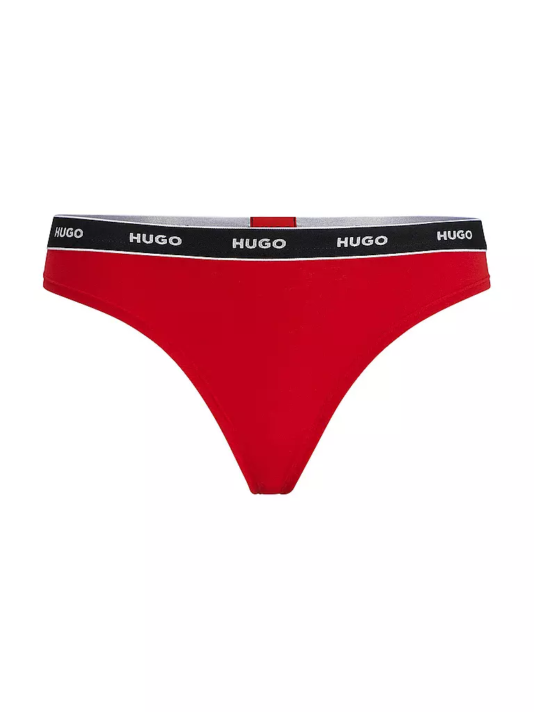 HUGO | String bright red | schwarz