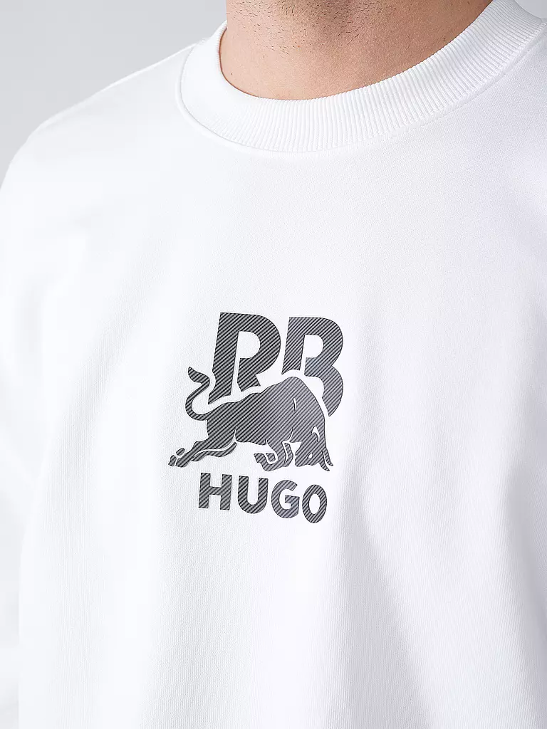 HUGO | Sweater HUGO x RB | schwarz