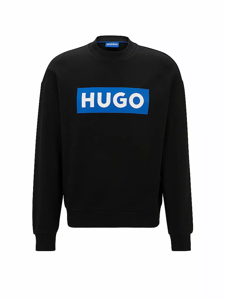 HUGO | Sweater NIERO | schwarz