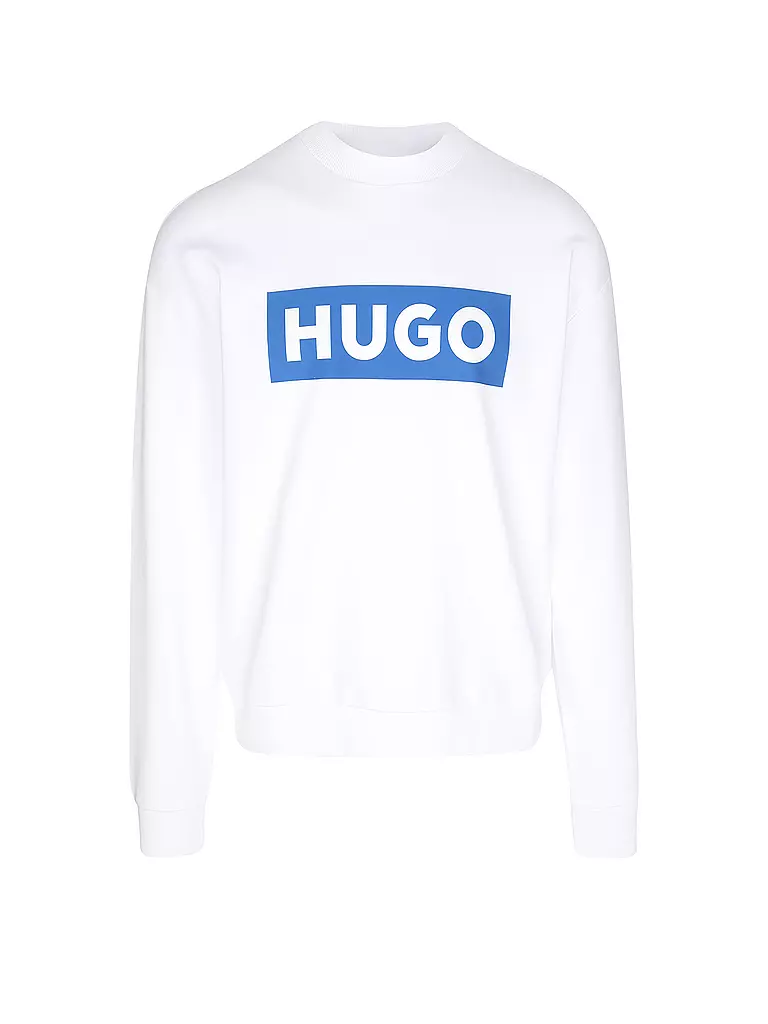 HUGO | Sweater NIERO | weiss