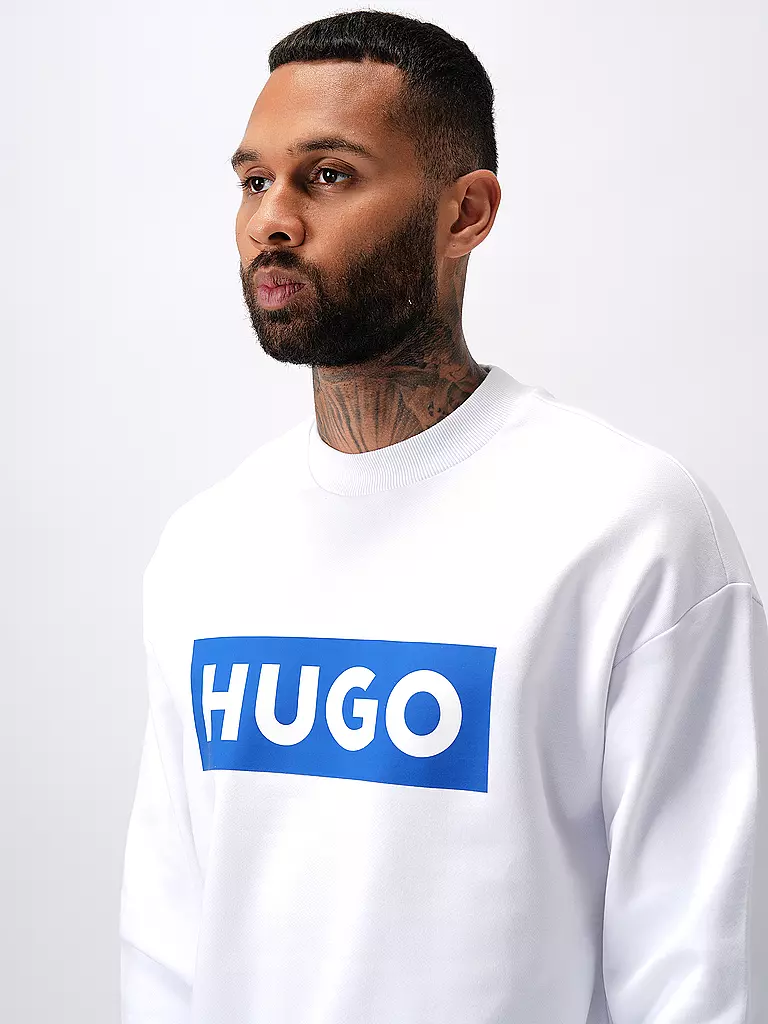 HUGO | Sweater NIERO | schwarz