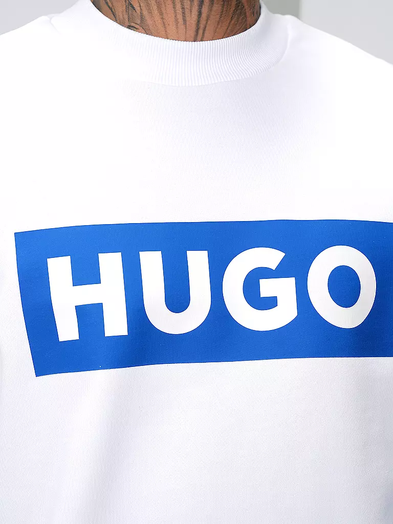 HUGO | Sweater NIERO | schwarz