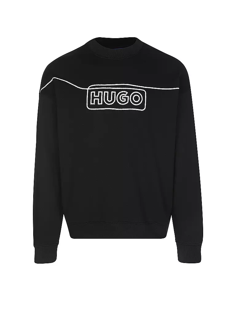 HUGO | Sweater NOIDERYOS | schwarz