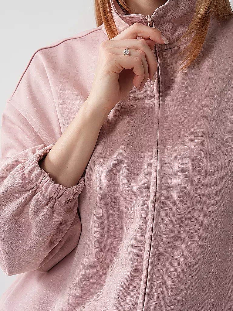 HUGO | Sweatjacke DICOLE | rosa