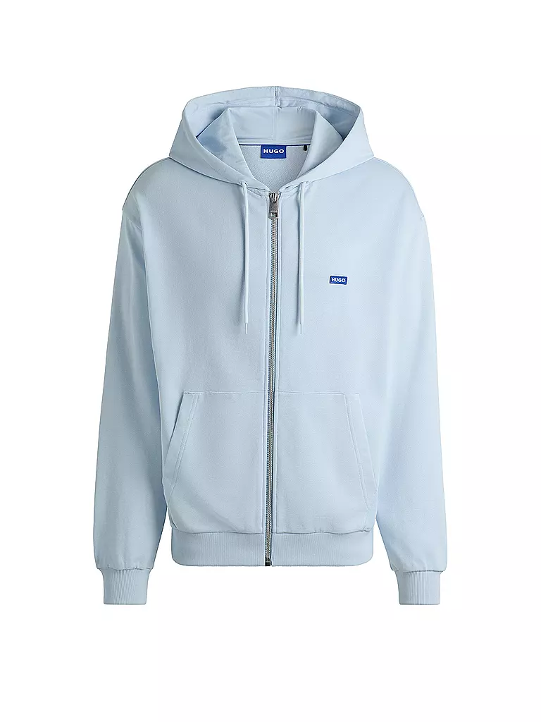 HUGO | Sweatjacke NADARASI | hellblau