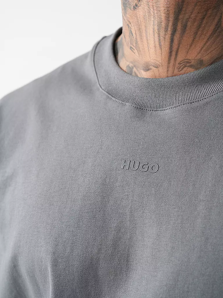 HUGO | T-Shirt DAPOLINO | dunkelgrün