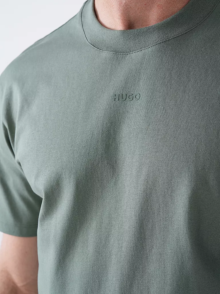 HUGO | T-Shirt DAPOLINO | grau