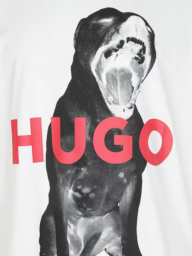 HUGO | T-Shirt DAYAKING | weiss