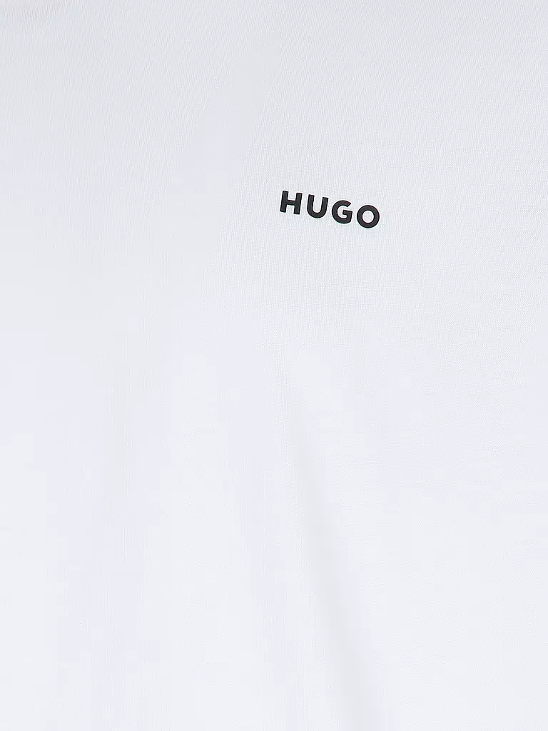 HUGO | T-Shirt DERO | weiss