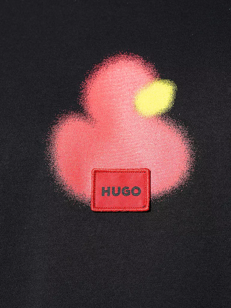 HUGO | T-Shirt DILIPPERS | schwarz