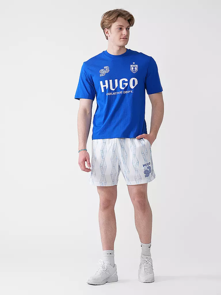 HUGO | T-Shirt NEBULOP | blau