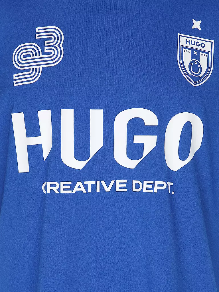 HUGO | T-Shirt NEBULOP | blau