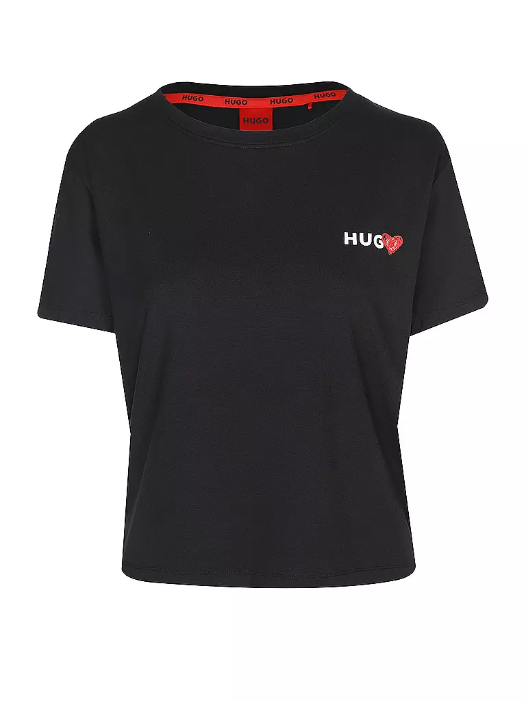 HUGO | T-Shirt NIKKA | schwarz