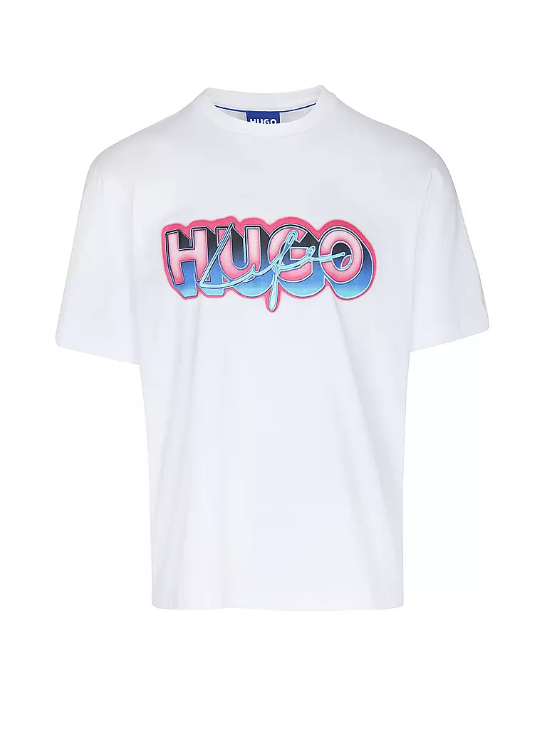 HUGO | T-Shirt NILLUMI | weiss