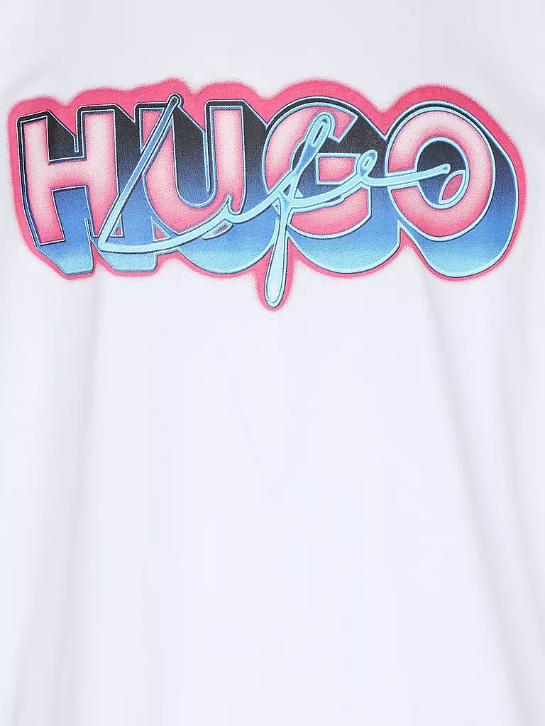 HUGO | T-Shirt NILLUMI | schwarz