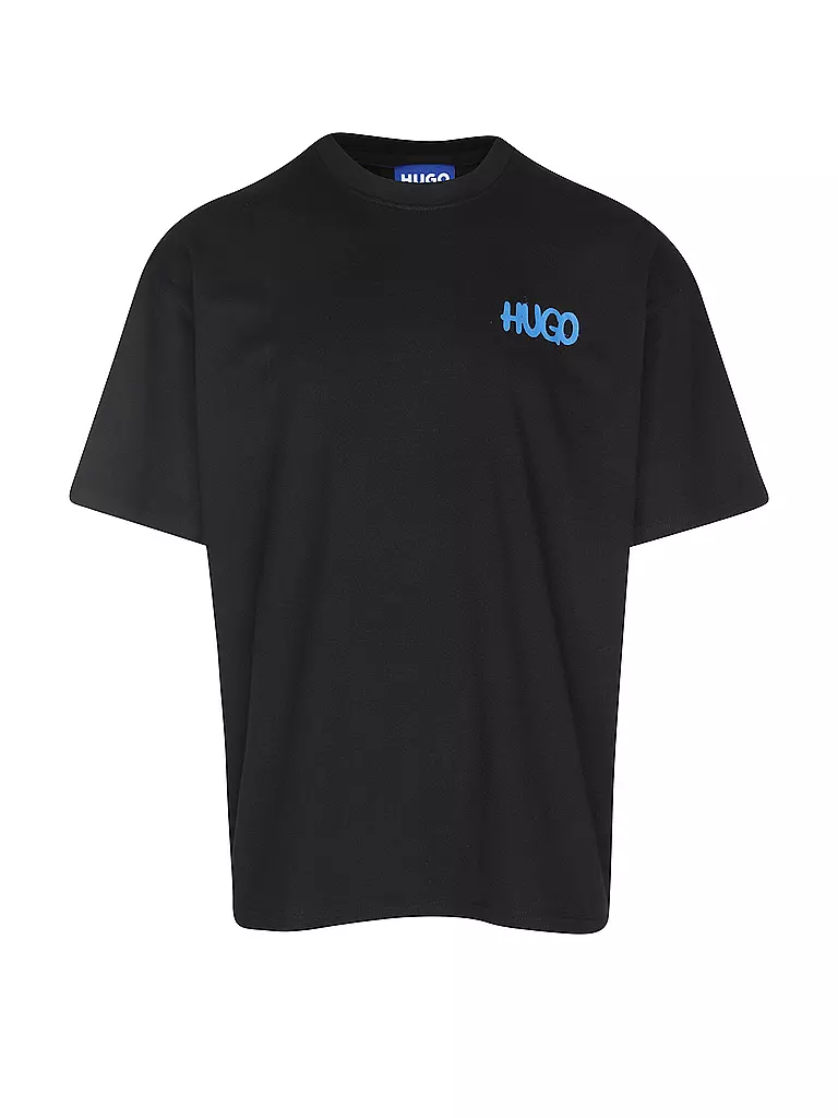 HUGO | T-Shirt NIMAYLITI | schwarz