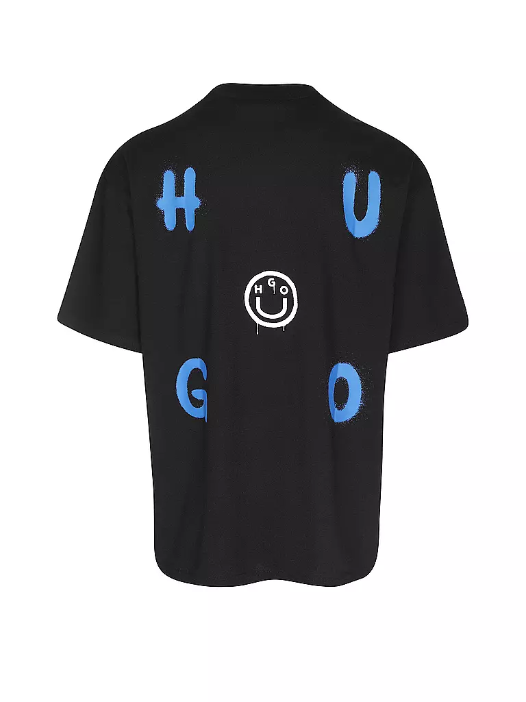 HUGO | T-Shirt NIMAYLITI | schwarz