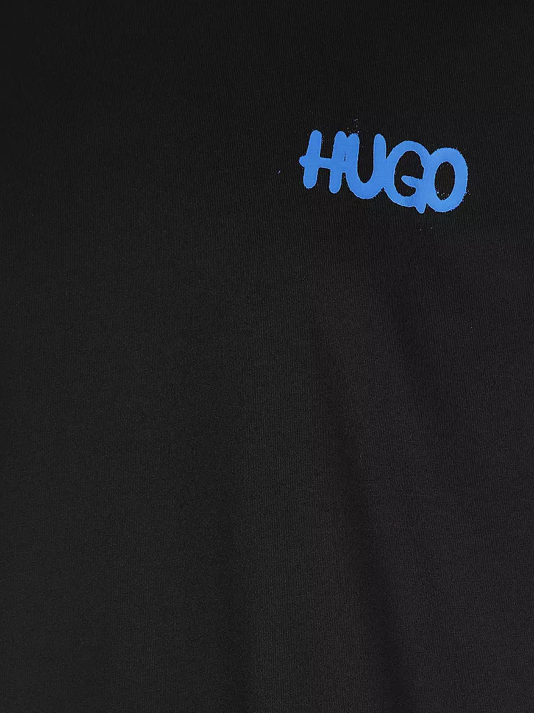 HUGO | T-Shirt NIMAYLITI | schwarz