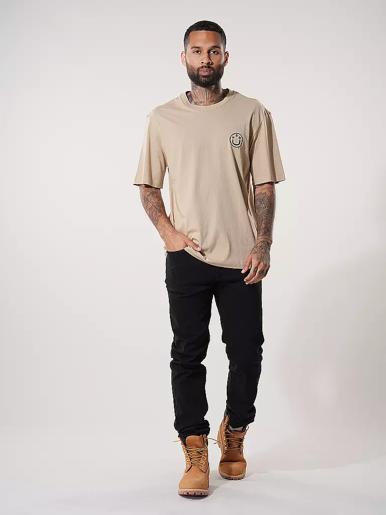 HUGO | T-Shirt NUGOYORK | beige