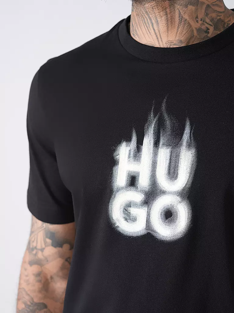 HUGO | T-Shirt Regular Fit DALAYER | hellgrün