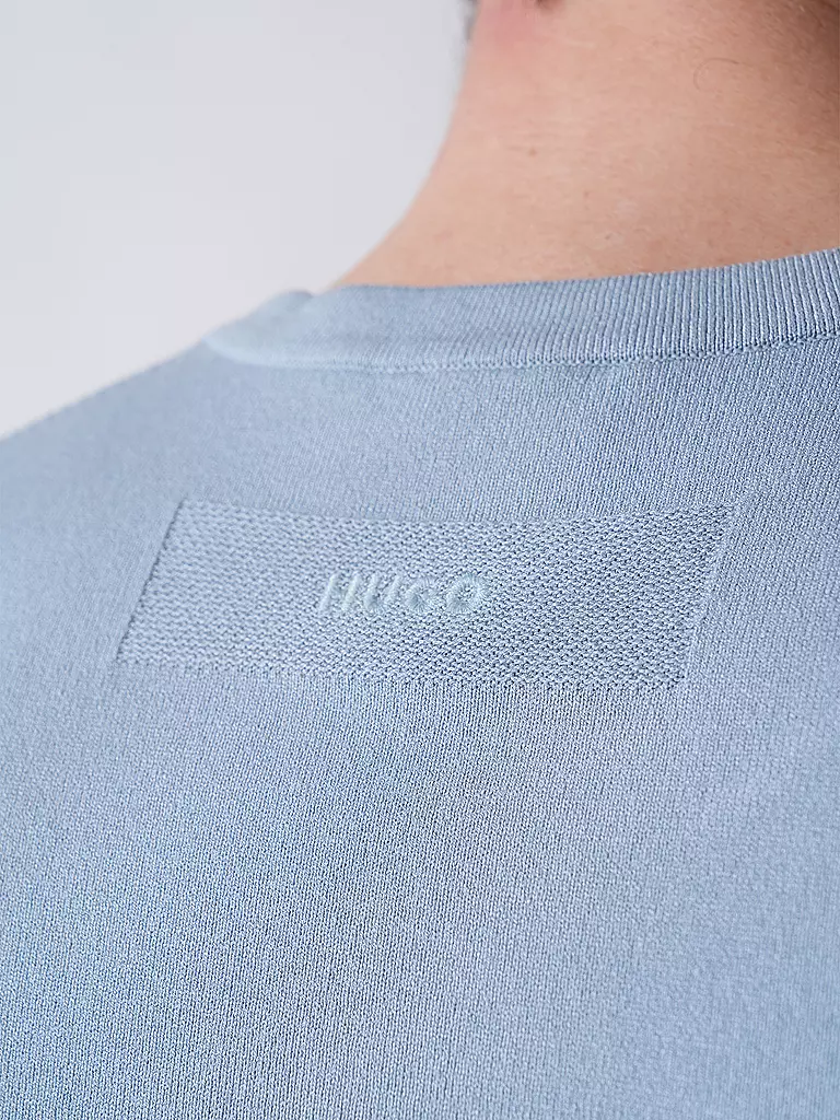 HUGO | T-Shirt SAN CARL | hellblau