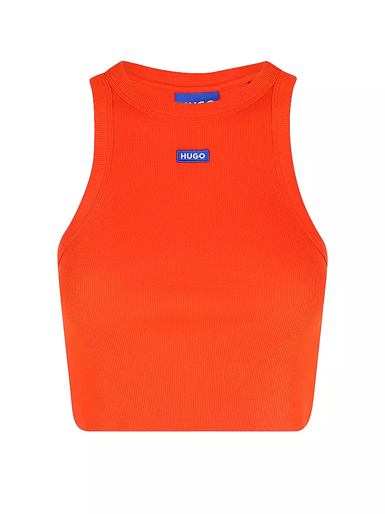 HUGO | Top Cropped Fit  | orange