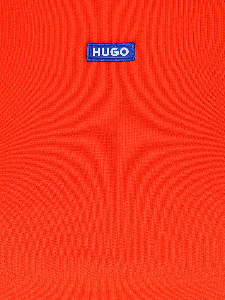 HUGO | Top Cropped Fit  | orange