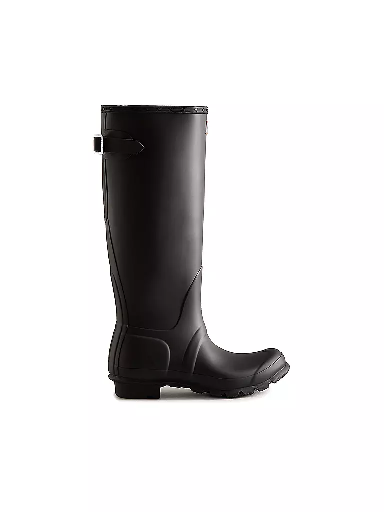 HUNTER BOOT | Gummistiefel ORIGINAL TALL BACK ADJUSTABLE | schwarz