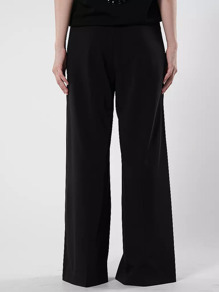 IN WEAR | Hose Wide Leg  KAMIIW | schwarz