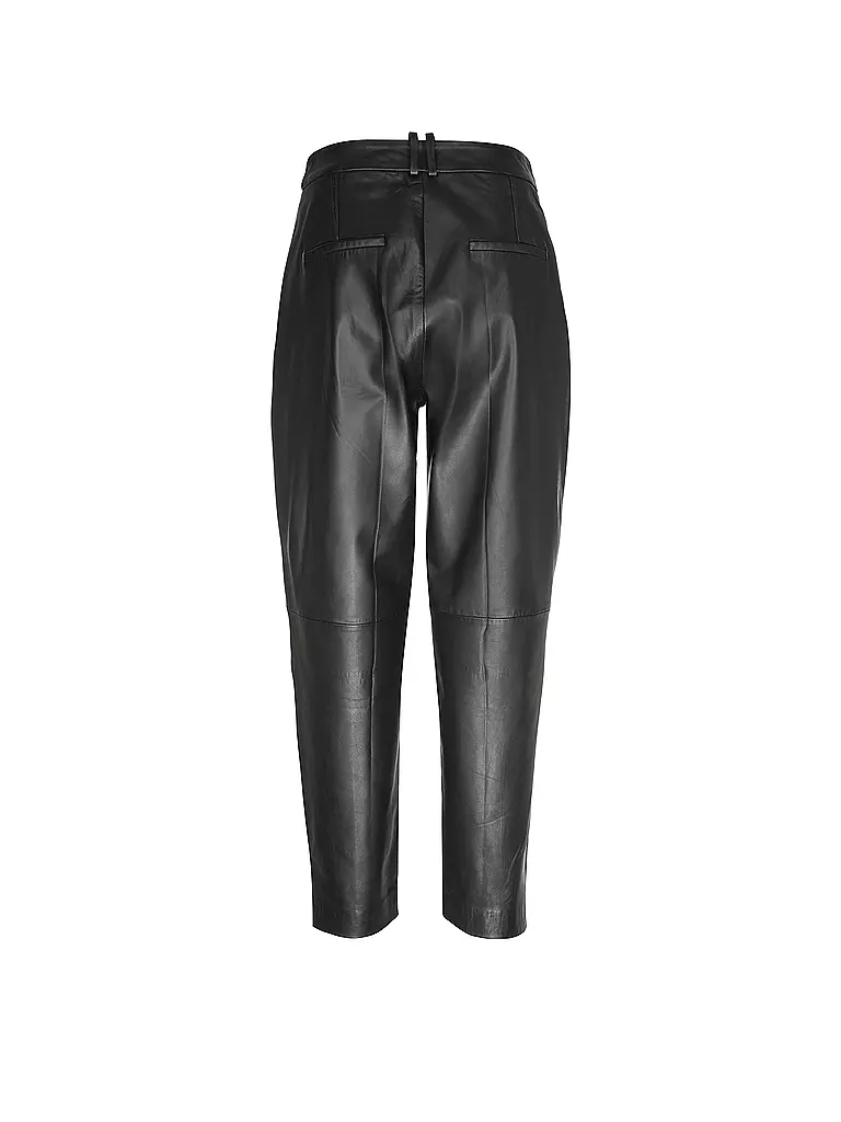 IN WEAR | Lederhose KAMAIW | schwarz