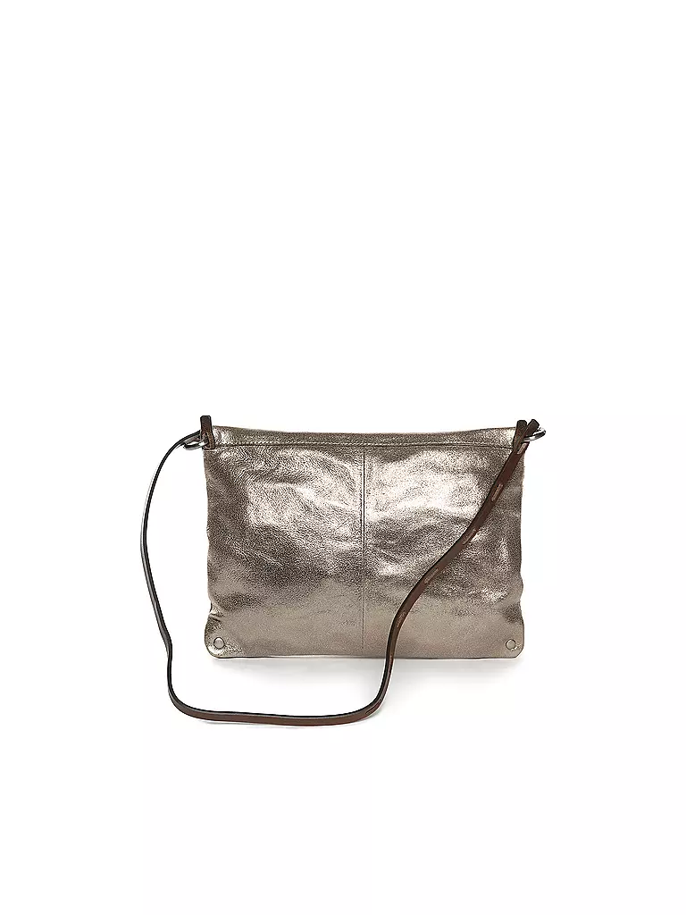 INA KENT | Ledertasche - Mini Bag MOONSTRUCK ed.2 | silber