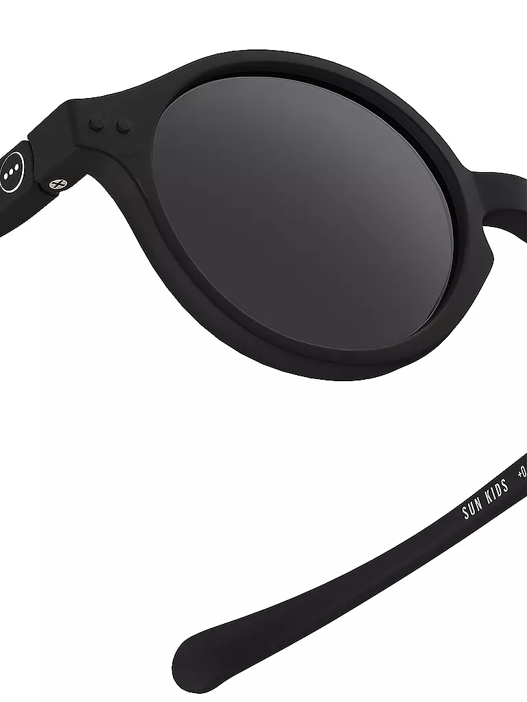 IZIPIZI | Kinder Sonnenbrille SUN KIDS #D | schwarz