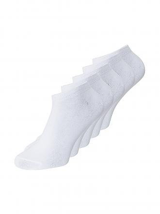 JACK & JONES | Herrensocken 5er Pkg JACDONGO white