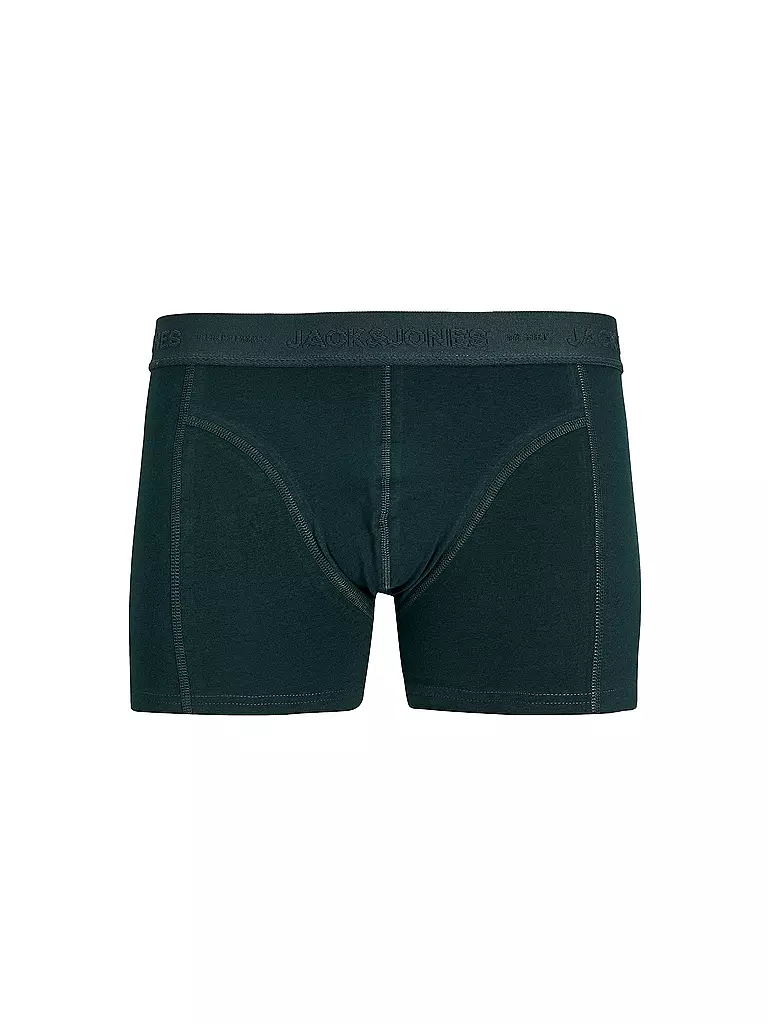 JACK & JONES | Boxershorts JACXMAS 3er Pkg. scarab/rhubarb inkwell | dunkelrot