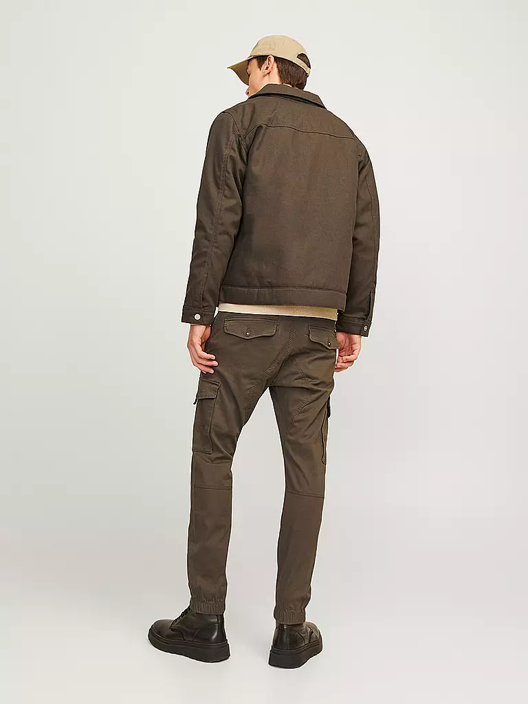 JACK & JONES | Cargohose JPSTPAUL JJFLAKE | beere