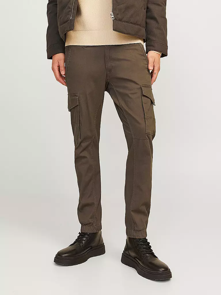 JACK & JONES | Cargohose JPSTPAUL JJFLAKE | beere