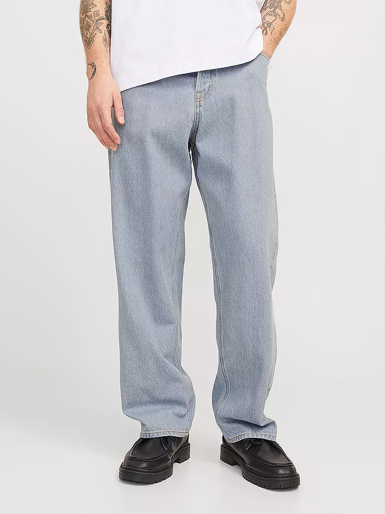 JACK & JONES | Jeans Baggy Fit JJIALEX JJORIGINAL | hellblau