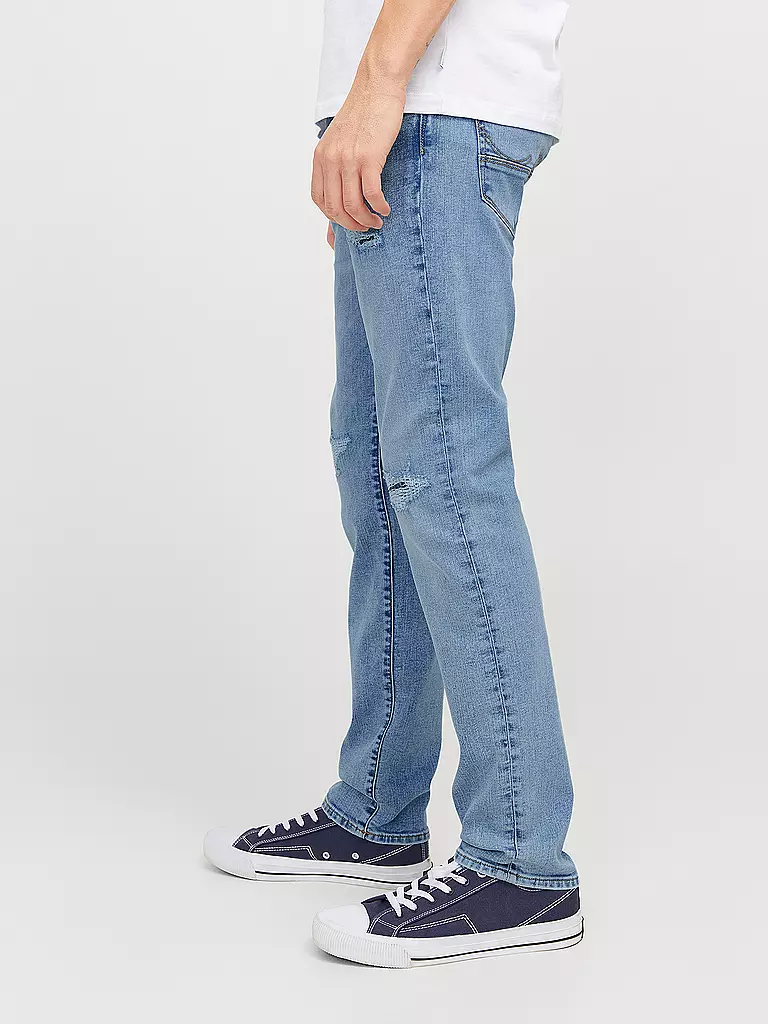 JACK & JONES | Jeans Slim Fit JJIGLENN JJFOX | blau