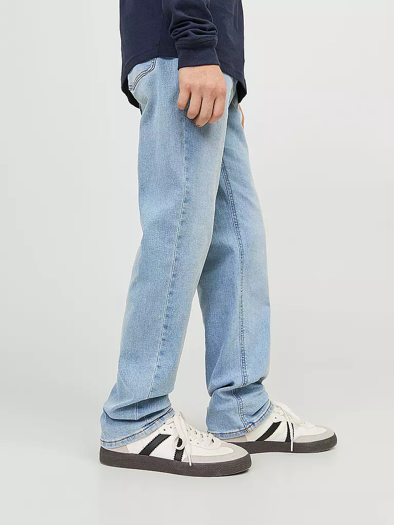 JACK & JONES | Jungen Jeans Regular Fit JJICLARK JJORIGINAL | hellblau