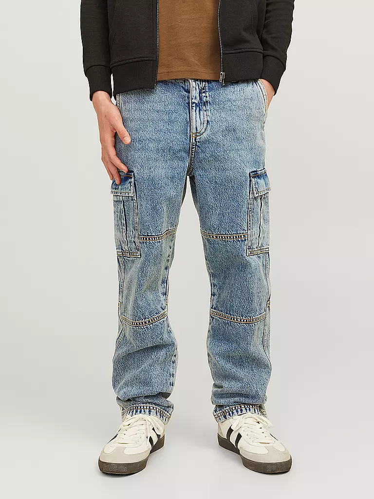 JACK & JONES | Jungen Jeans Relaxed Fit JJICHRIS | blau