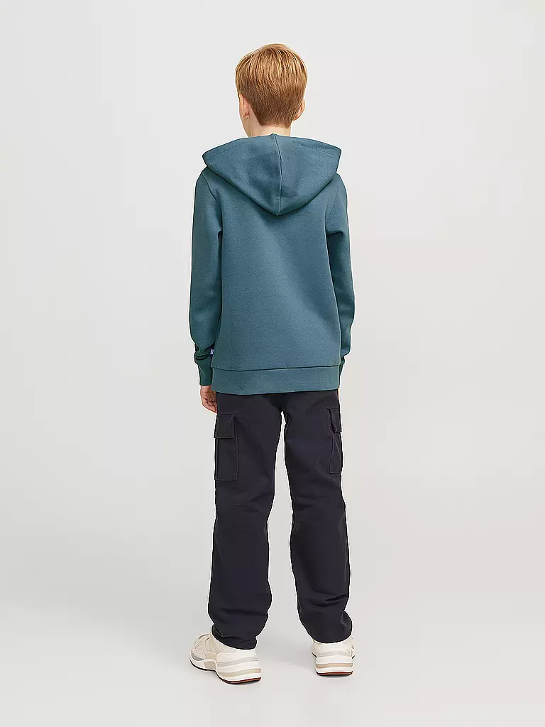 JACK & JONES | Jungen Kapuzensweater - Hoodie JJELOGO | hellgrün