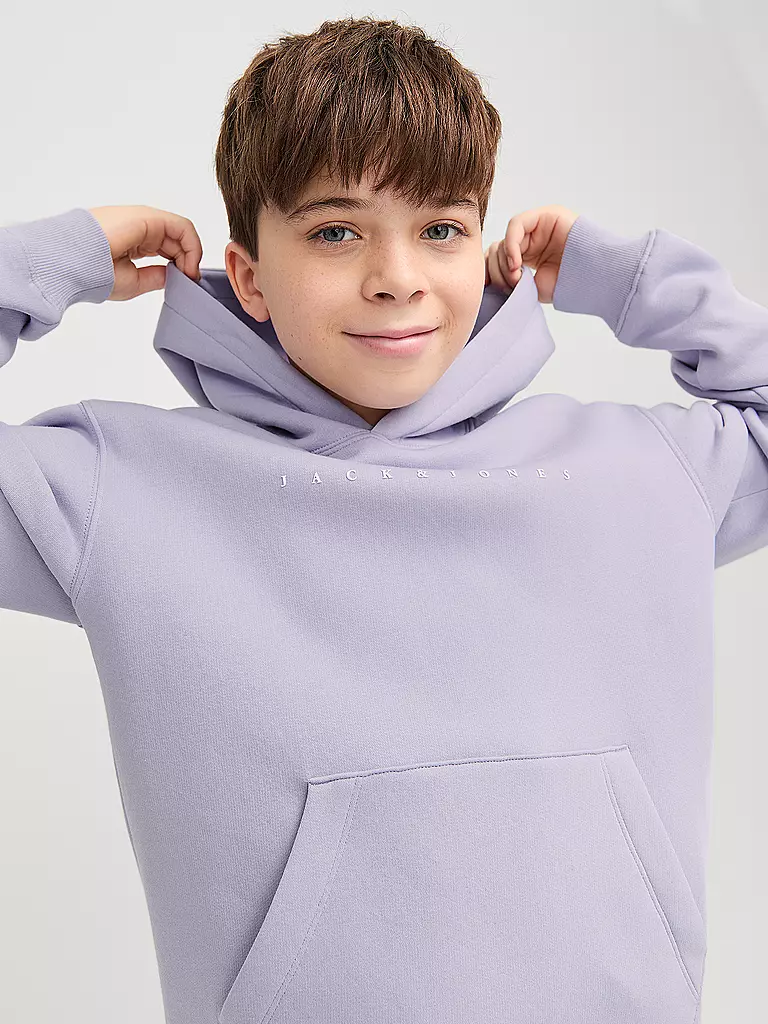 JACK & JONES | Jungen Kapuzensweater - Hoodie JJESTAR | grau