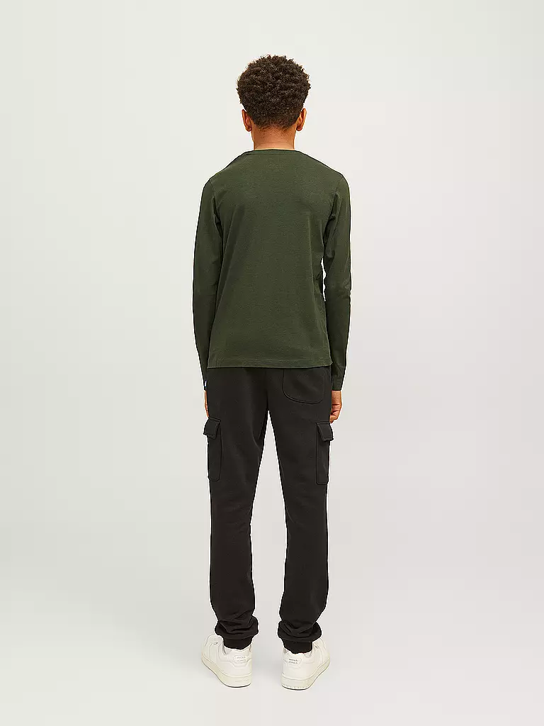 JACK & JONES | Jungen Langarmshirt  JJELOGO | dunkelblau