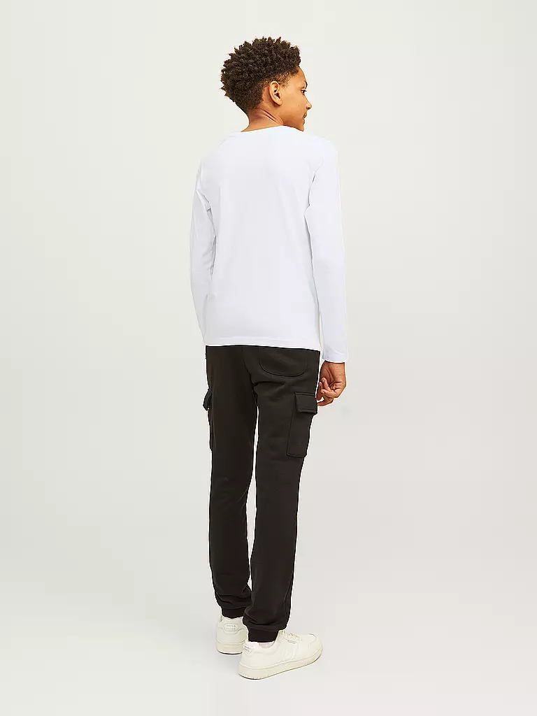 JACK & JONES | Jungen Langarmshirt  JJELOGO | dunkelblau