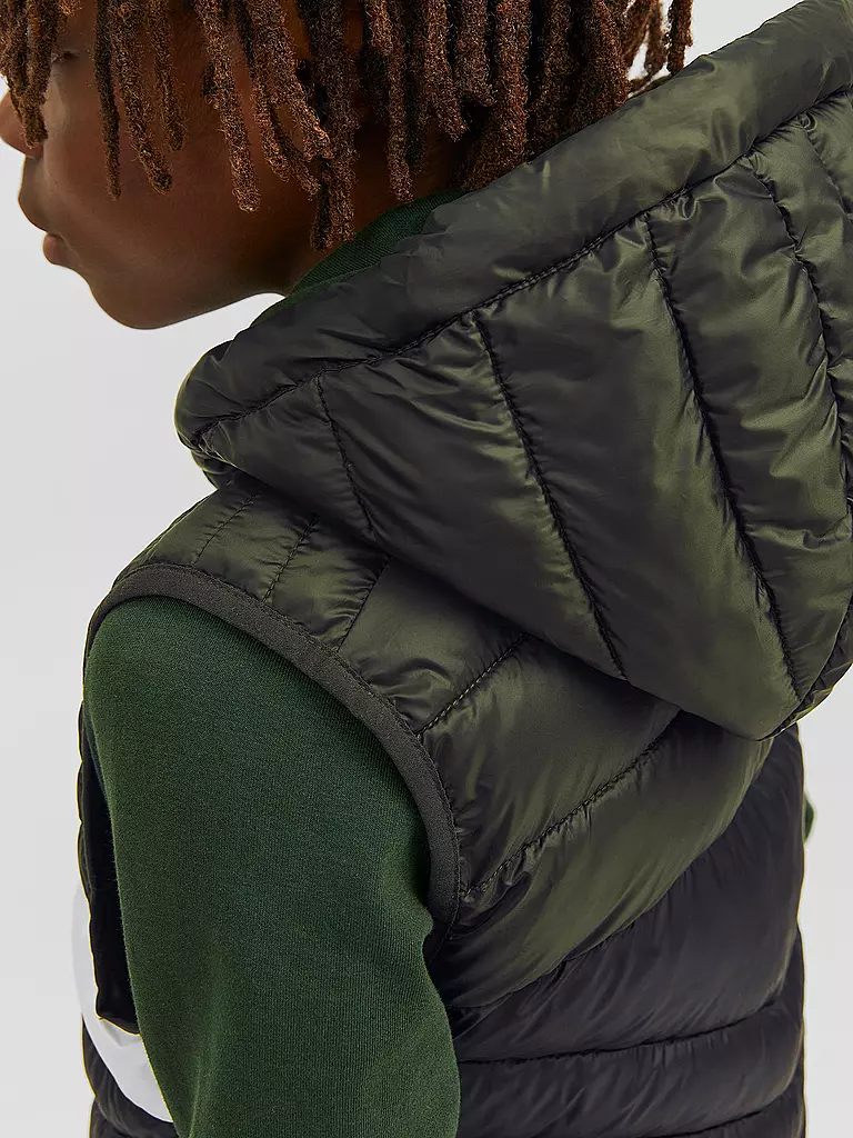 JACK & JONES | Jungen Steppgilet  JJEHERO | dunkelblau