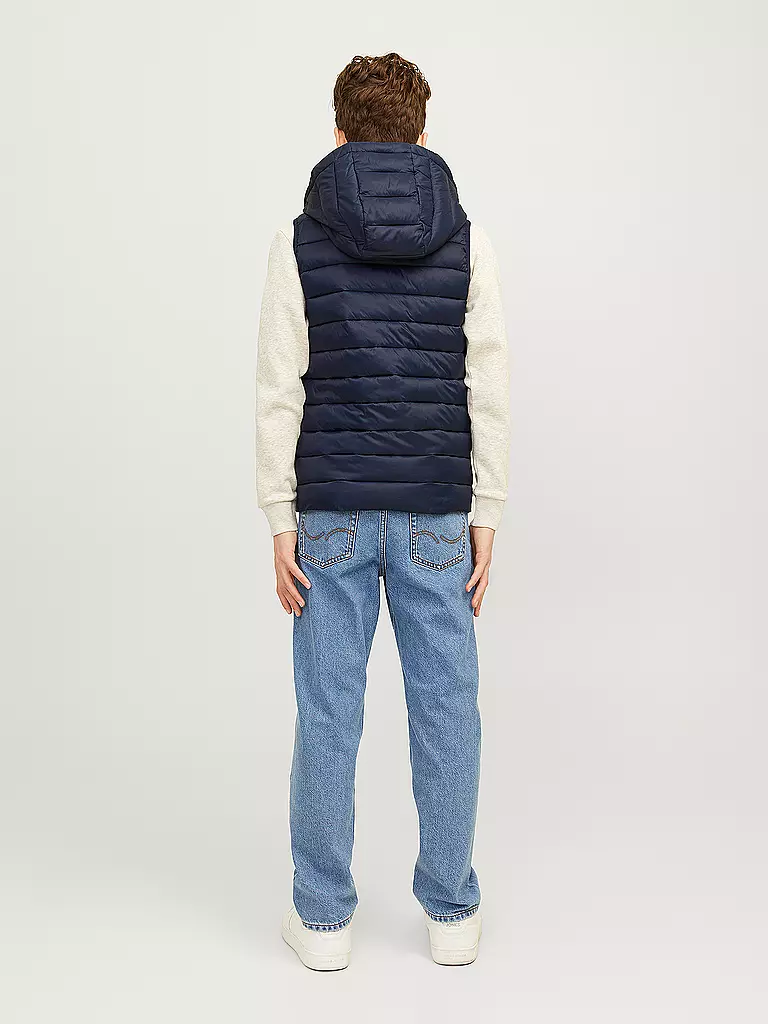 JACK & JONES | Jungen Steppgilet JJESPRINT PUFFER | schwarz