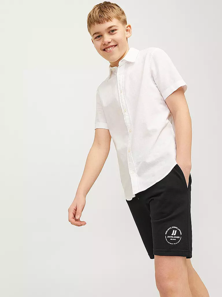 JACK & JONES | Jungen Sweatshorts JPSTSWIFT | dunkelblau